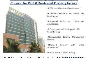 Pre-leased Property for sale in Emaar Palm Square gurgaon