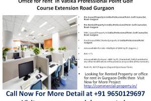 Rented Property in Vatika Professional Point Gurgaon
